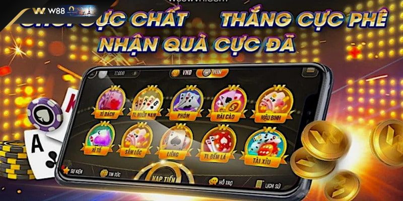 Khái quát về game bài W88 đẳng cấp