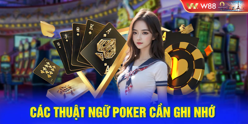 Các thuật ngữ Poker cần ghi nhớ 